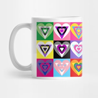 Pride hearts Mug